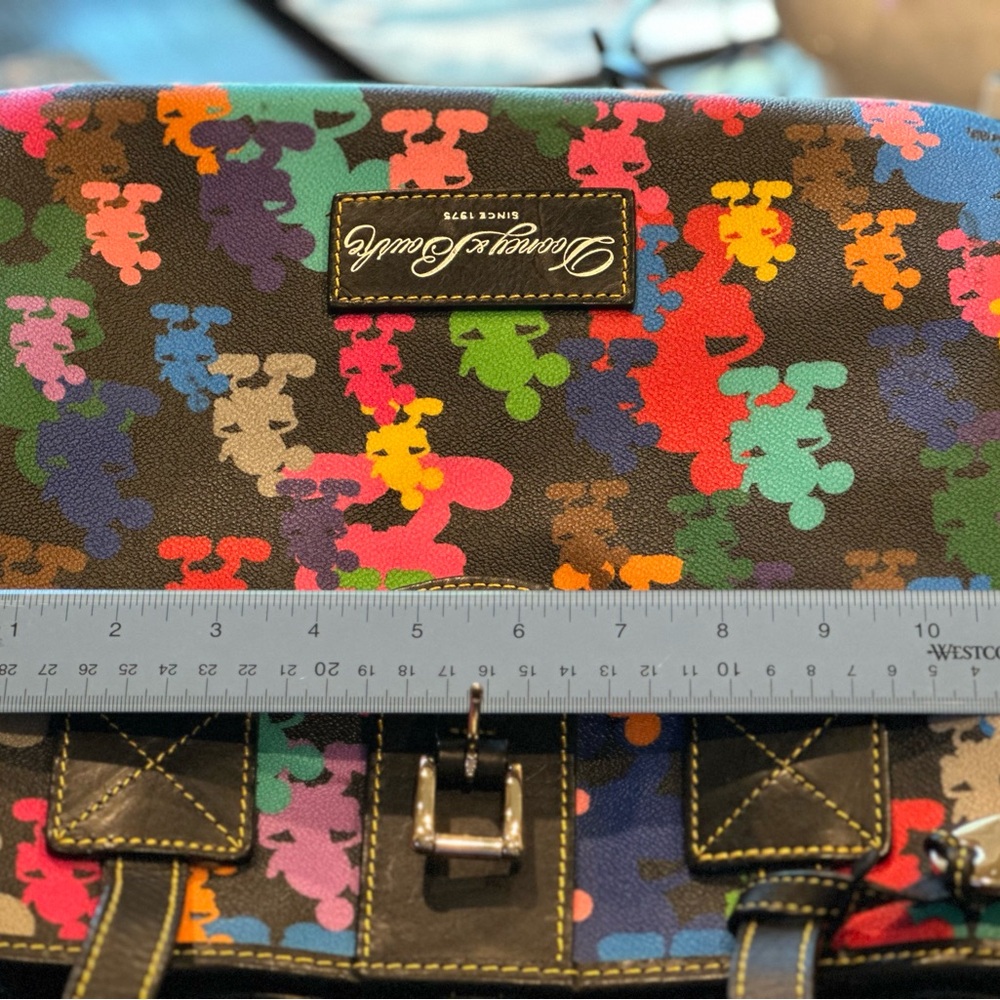 Dooney & Bourke Colorful Mickey Mouse Tote - Picture 6 of 8